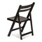 Atlas Commercial Products Wood Slatted Folding Chair, Antique Black WSFC4DK - alternate 4
